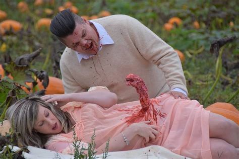 How Scary Yet Creative Is This Alien Maternity Shoot