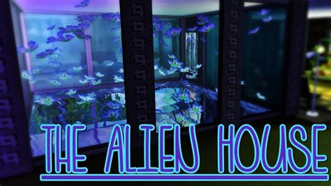 The Alien House The Sims 4 Speed Build Sims 4 Sims Sims 4 Alien