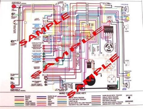 home   pcm programming   wire harness info . Ss Wiring Harness Diagram Full Color/laminated 8 1/2″ X 11″ for 1970-1973 Nova | GM Classics