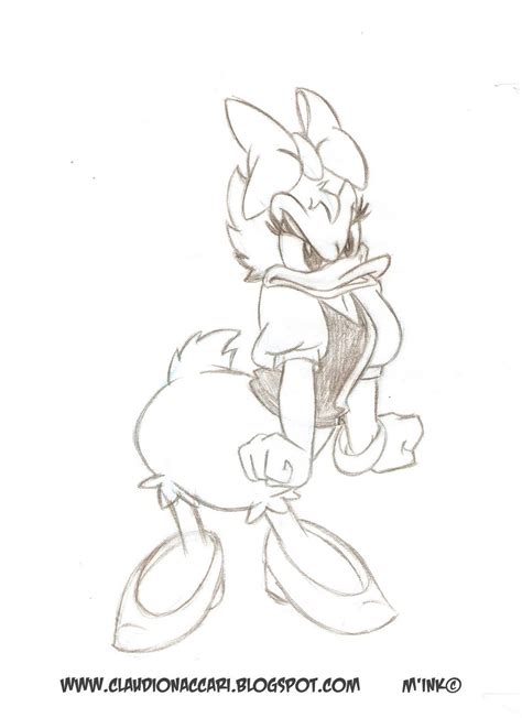Daisy Duck Sketch At Explore Collection Of Daisy Duck Sketch