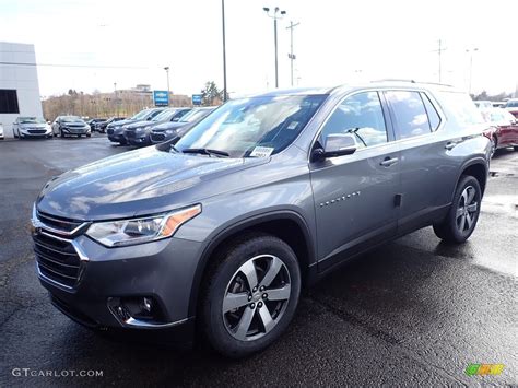 2020 Satin Steel Metallic Chevrolet Traverse Lt Awd 136233573 Photo