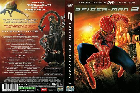 Spiderman 2 V2 Jaquette Dvd Sur