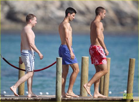 Novak Djokovic Enjoys Shirtless Vacation After French Open Defeat