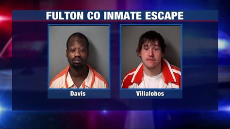 Inmates Escape Fulton County Jail Youtube