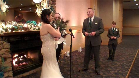 Amy And Ryan Wedding Ceremony Youtube