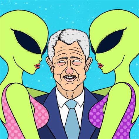 Kissing Bill Clinton  By Richie Brown Find And Share On Giphy