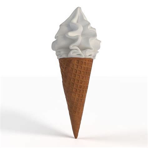 Ice Cream 3d Model Cgtrader