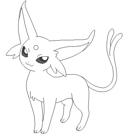 espeon coloring pages - Google Search | Pokemon coloring, Pokemon