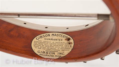 1936 Gibson Rb 3 Original 5 String Flathead Fon 1288 1 Huber Banjos