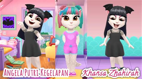 Angela Berubah Menjadi Putri Kegelapan My Talking Angela 2 YouTube