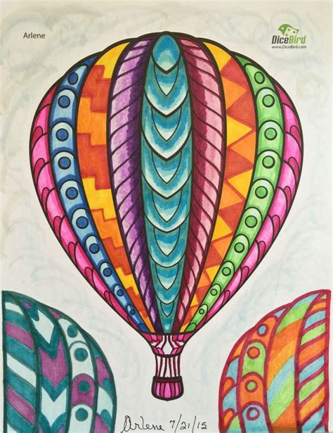 Air balloon printable coloring pages hot page pdf sheets preschool. Hot air balloon adult free printable colouring page ...