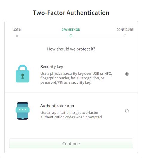 Configuring Two Factor Authentication Npm Docs