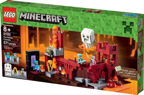 Lego Minecraft The Nether Fortress Set 21122