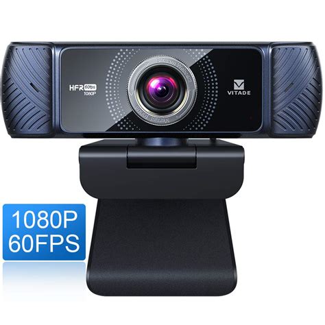 Buy Vitade Fhd 1080p 60fps Webcam For Pc With Microphone Pro Usb