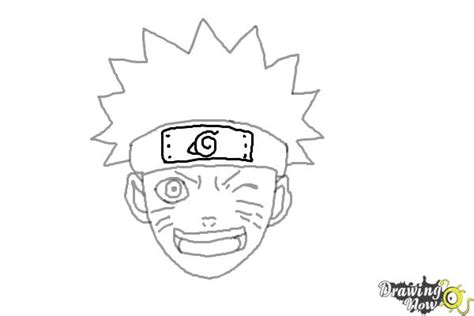 Naruto Step By Step Drawing Face Anime Wallpaper