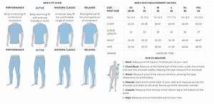 Columbia Size Charts Outdoor Sports