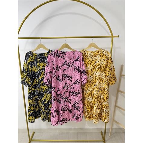 Jual Bj Dress 3 Warna 2 Pocket Import Bangkok Shopee Indonesia