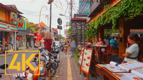 4k Virtual Walking Tour Through Culture Center Of Ubud Bali Indonesia