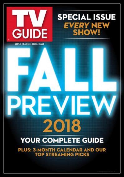 Fall Preview Flashback See All 69 Tv Guide Magazine Fall Preview Covers