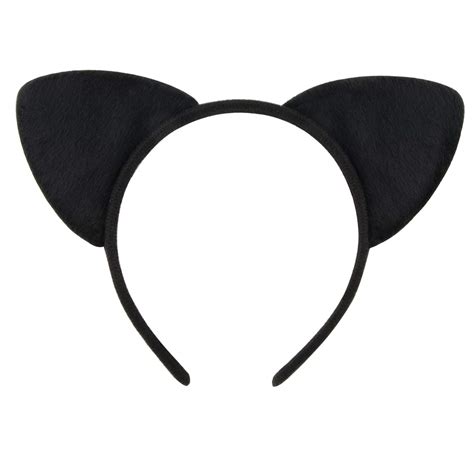 Black Cat Ears Headband Women Ears Costume Kitty Ears