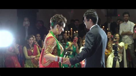 nepali couple dance binu and bibek wedding reception youtube