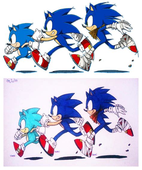 Sonic The Hedgehog Classic Modern And Boom 2 By Shinobiassassin19