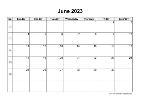 June 2023 Printable Calendar 771ss Michel Zbinden Hk June 2023 With