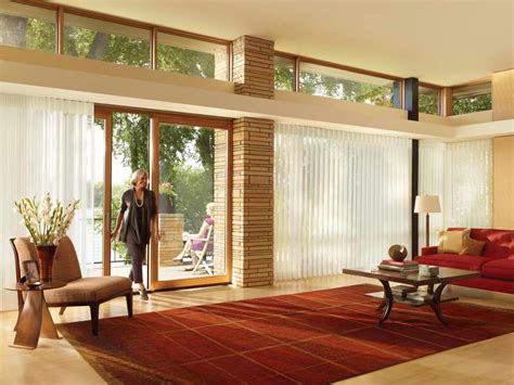 There are many options for sliding glass door window treatments. Dress Up Your Sliding Doors with a Fastidious Window ...