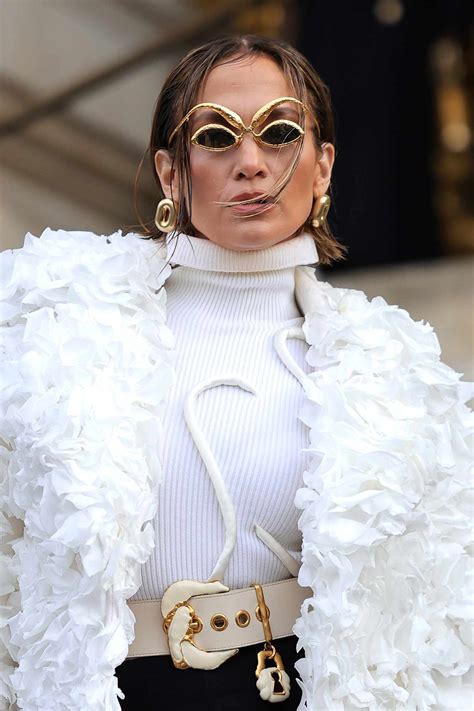Jennifer Lopez At Paris Fashion Week See Photos Of All Her Looks