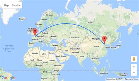 The route will start from northeastern china and will then go via siberia to the bering strait. Beijing, China to Paris, France for only $396!