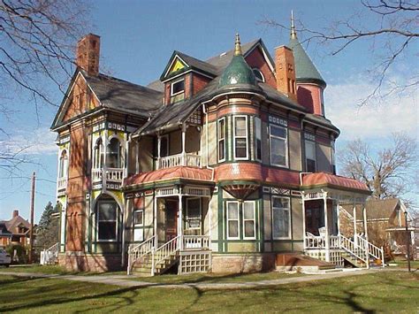 House Garden Grove Iowa Historic Queen Anne Victorian Mansion Home