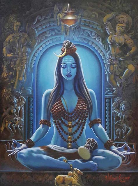 Who Do You See Devata Or Devi Creative Gaga Shiva Art Hindu Art