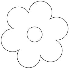Für diese tolle grußkarte wählt ihr die blumen schablone 1 oder blumen schablone 5 aus, da sie eine große fläche haben. Blumen Vorlage Zum Ausschneiden - Ausmalbilder