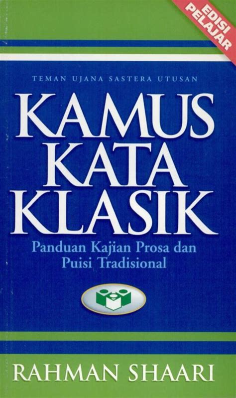 Senarai Kosa Kata Bahasa Melayu Klasik Bahasa Melayu Standard