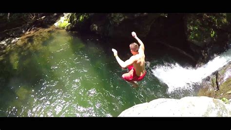 Cliff Jumping Shenandoah Valley White Oak Canyon Trial Gopro Hero4