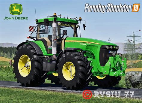 John Deere 8020 Series Официальный V20 Fs19 Farming