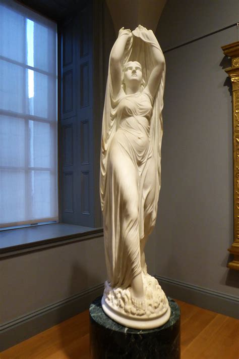 Undine Modeled Abt1880 Carved 1884 Marble By Chauncey Bradley Ives