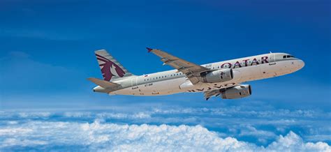 Qatar Airways Airbus A320 Aircraft Illustration Prints Finland Lupon