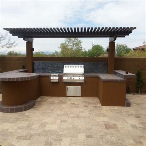 A kitchen island or smaller kitchen cart can offer some additional counter and storage space and give your throw pillows accent pillows outdoor pillows floor pillows poufs pillow covers bed rest. 11 best BBQ island images on Pinterest | Outdoor cooking ...