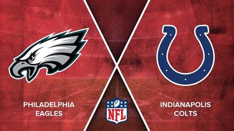 Nfl Games Today Eagles Vs Colts Sports Tv Schedules