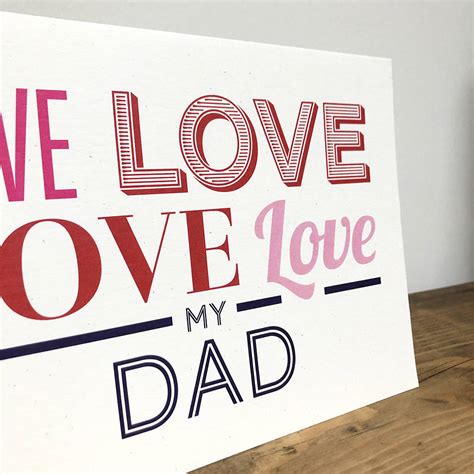 Love My Dad Card By Please Kern Left