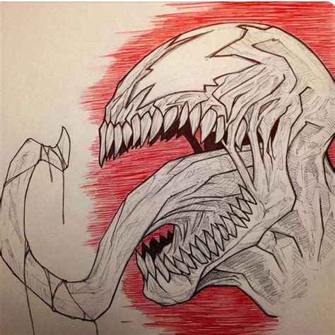 Carnage Easy Drawing Venom Vs Carnage Kalarisjet