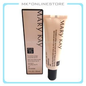 You'll receive email and feed alerts when new items arrive. Mary Kay Foundation Primer with Sunscreen SPF15 - 29ml ...