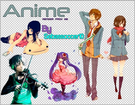 Anime Render Pack 2 By Sebassoccer10 On Deviantart