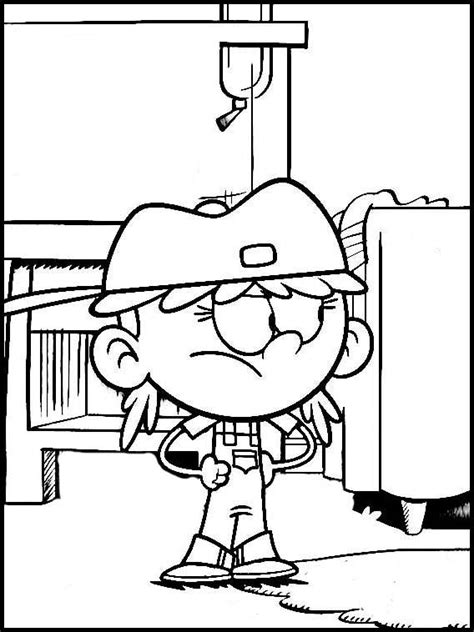Mobile/luan Loud House Coloring Pages Coloring Pages