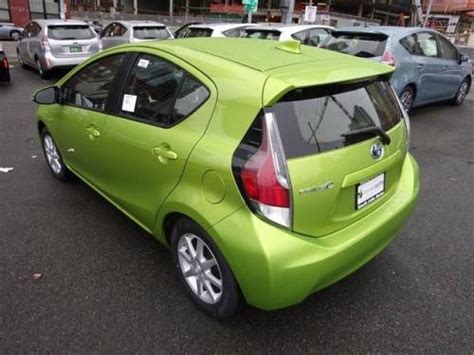 Photo Image Gallery And Touchup Paint Toyota Priusc In Electric Lime