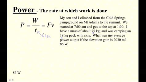 Htpib06h Calculating Power Youtube