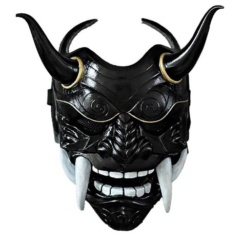 Scary Monster Halloween Cosplay Mask Hannya Demon Oni Samurai Noh Kabuki Prajna Devil Masks