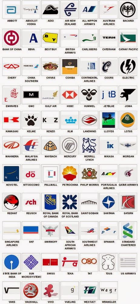 ♥ logos quiz es un juego gratuito lleno de diversión que consiste en adivinar el nombre de cientos de logotipos de diferentes compañias y empresas. Respuestas de Logo Quiz - Notilogía