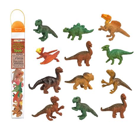 Buy Safari Ltd Dino Babies Toob With 10 Dinosaurs Including Baby